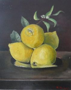 Voir le détail de cette oeuvre: Citrons de Menton