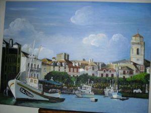 Voir le détail de cette oeuvre: port de s Saint Jean de Luz